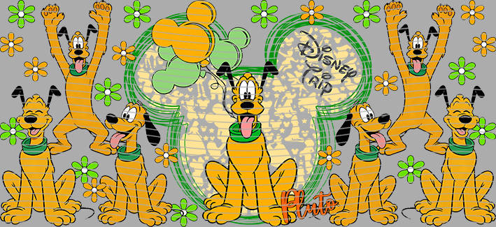 16oz Disney style-D-1243